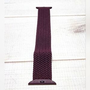 Dark Cherry Braided Solo Loop Apple Watch Band Fits 38/40/41mm - New In Package